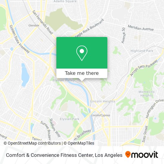 Comfort & Convenience Fitness Center map