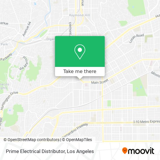 Prime Electrical Distributor map