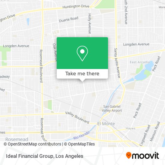 Ideal Financial Group map