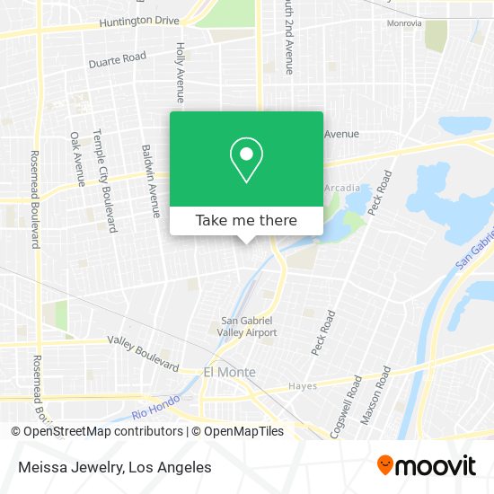 Meissa Jewelry map