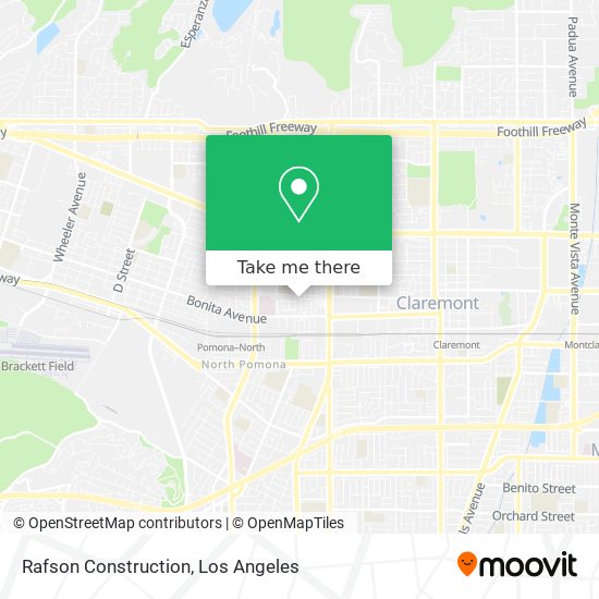 Rafson Construction map