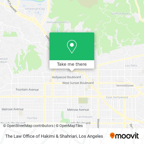 The Law Office of Hakimi & Shahriari map