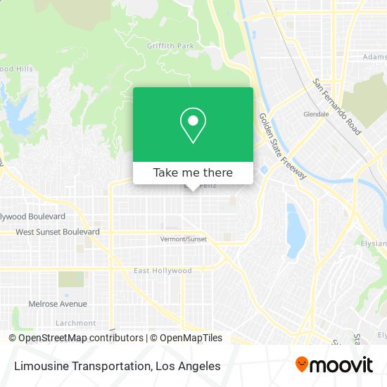 Limousine Transportation map