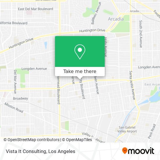 Vista It Consulting map