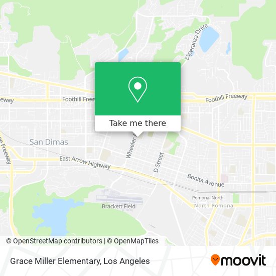 Grace Miller Elementary map