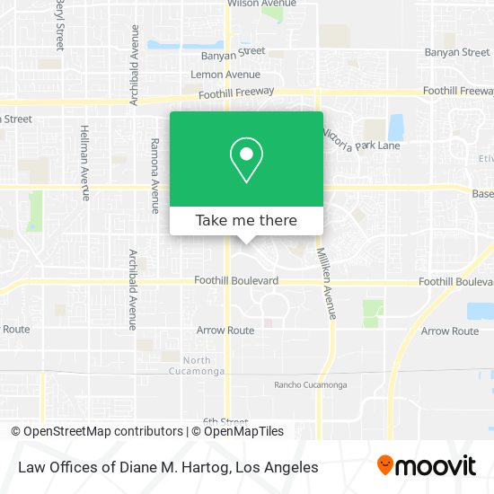 Mapa de Law Offices of Diane M. Hartog