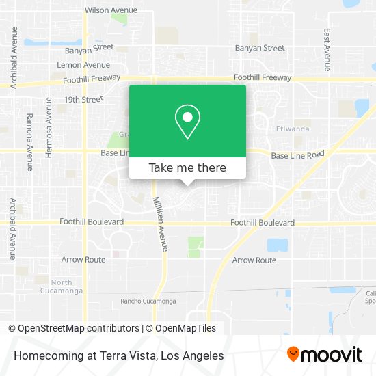 Homecoming at Terra Vista map