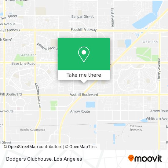 Mapa de Dodgers Clubhouse