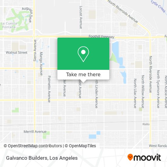 Galvanco Builders map