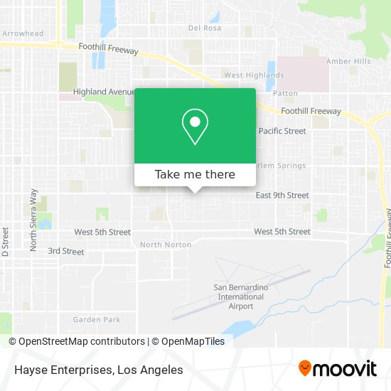 Hayse Enterprises map