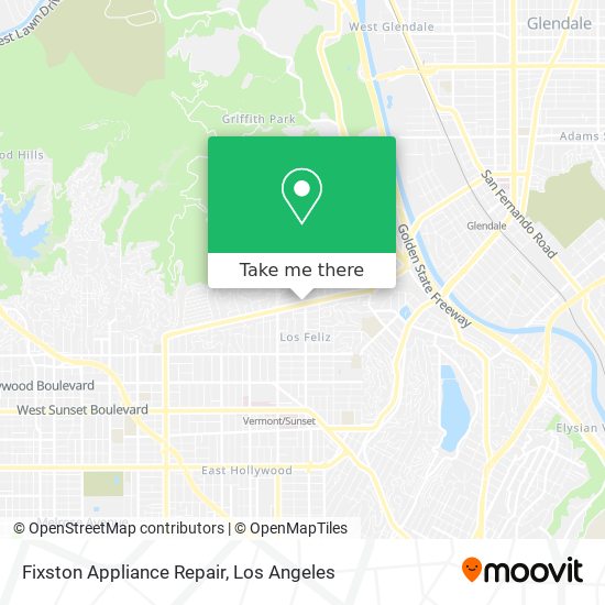 Mapa de Fixston Appliance Repair