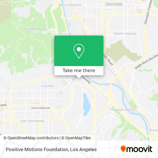 Positive Motions Foundation map