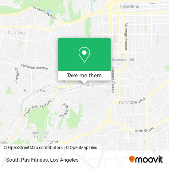 South Pas Fitness map