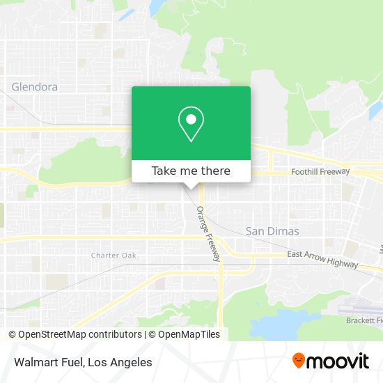 Walmart Fuel map