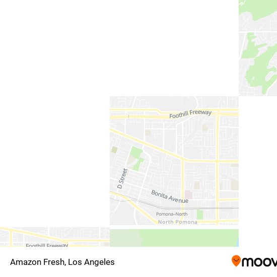 Mapa de Amazon Fresh