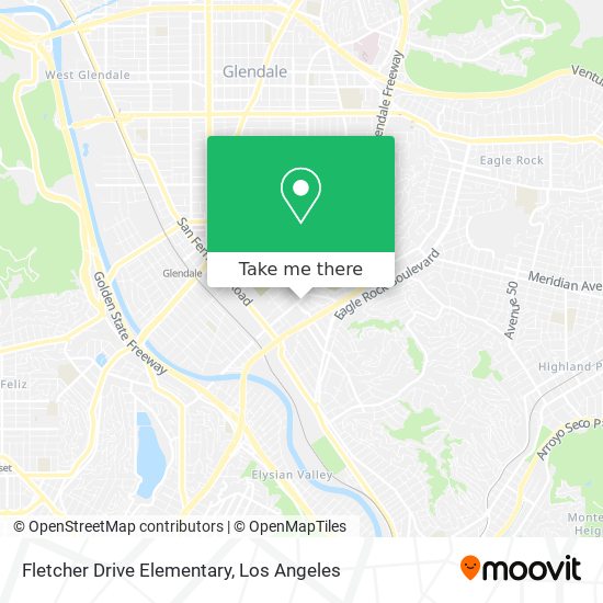 Mapa de Fletcher Drive Elementary