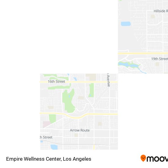 Empire Wellness Center map