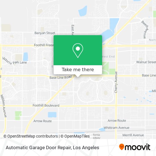 Mapa de Automatic Garage Door Repair