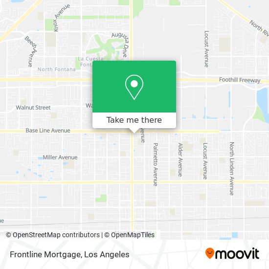 Frontline Mortgage map
