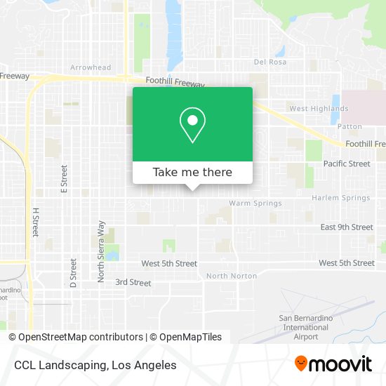 CCL Landscaping map