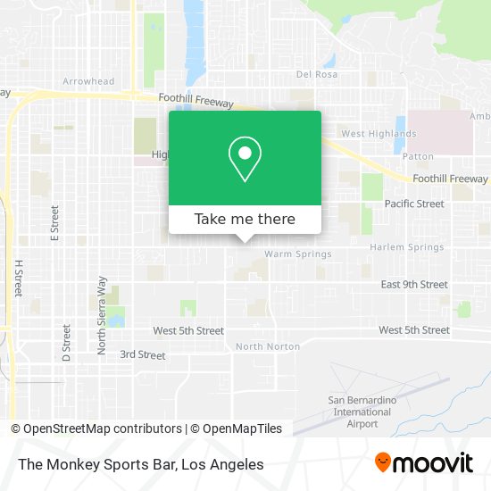 Mapa de The Monkey Sports Bar