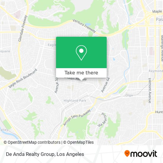 De Anda Realty Group map