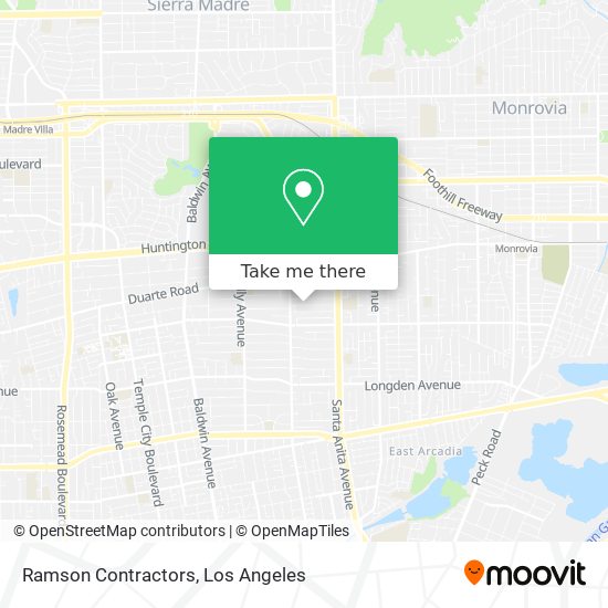 Ramson Contractors map