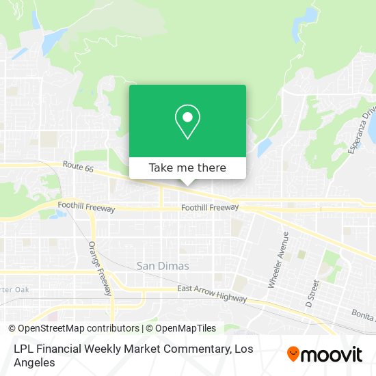 LPL Financial Weekly Market Commentary map