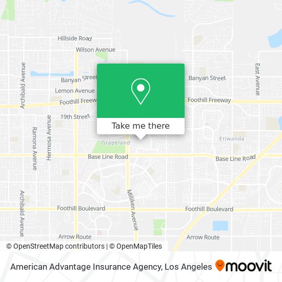 Mapa de American Advantage Insurance Agency