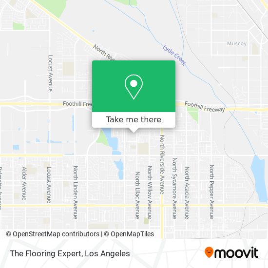 The Flooring Expert map