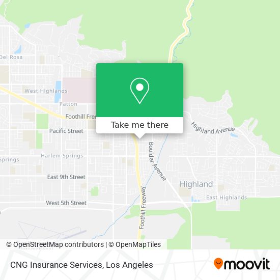 CNG Insurance Services map