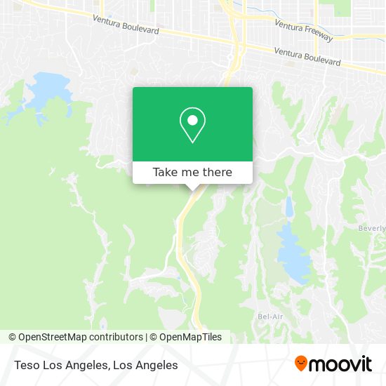 Teso Los Angeles map