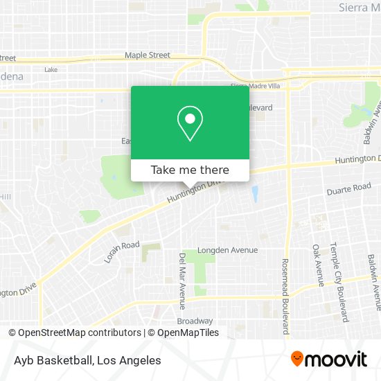 Mapa de Ayb Basketball