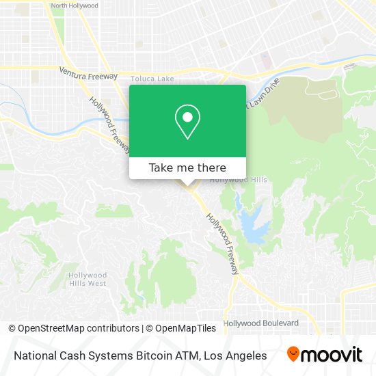 National Cash Systems Bitcoin ATM map
