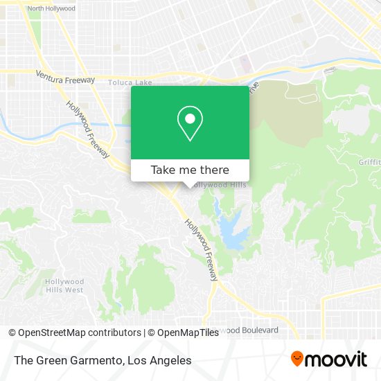 The Green Garmento map