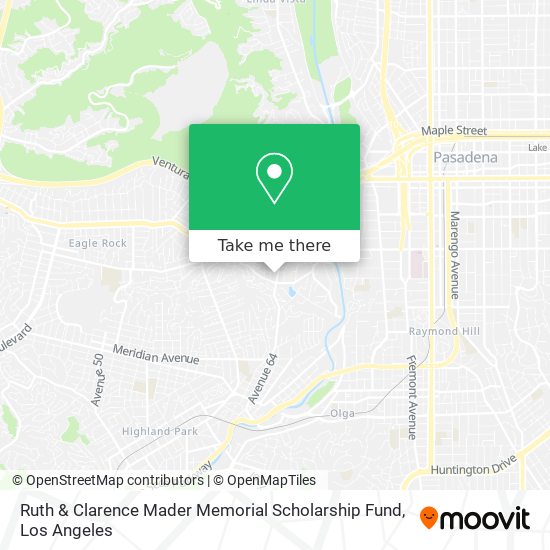 Mapa de Ruth & Clarence Mader Memorial Scholarship Fund