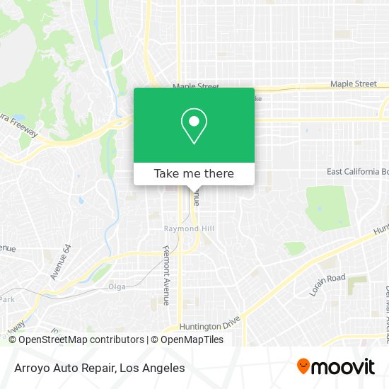 Mapa de Arroyo Auto Repair