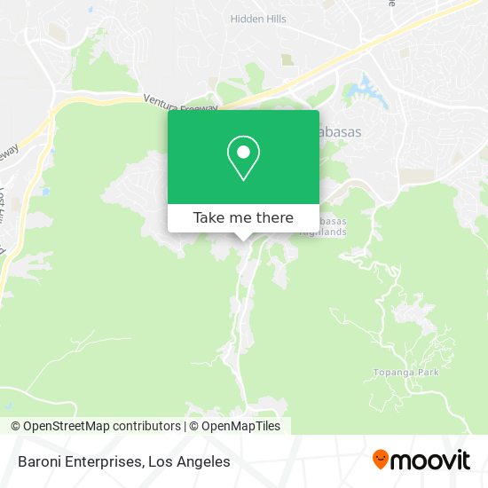 Baroni Enterprises map