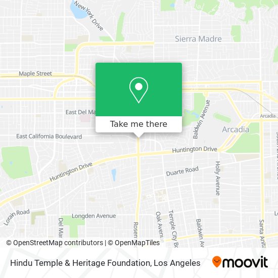 Hindu Temple & Heritage Foundation map