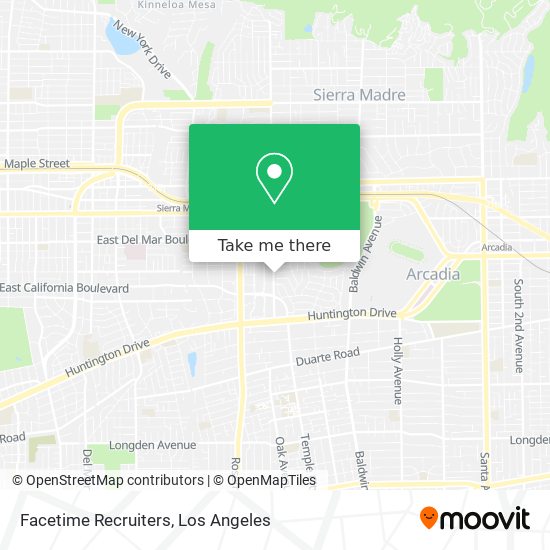 Facetime Recruiters map