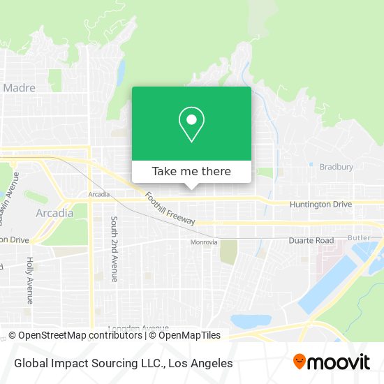 Global Impact Sourcing LLC. map