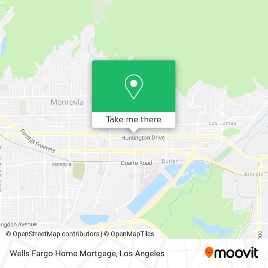 Wells Fargo Home Mortgage map