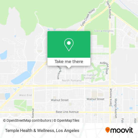 Temple Health & Wellness map