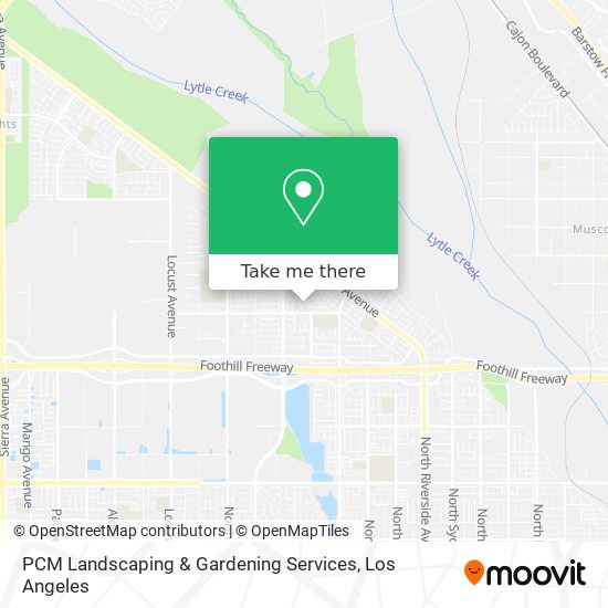 PCM Landscaping & Gardening Services map