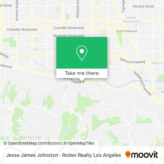 Mapa de Jesse James Johnston - Rodeo Realty