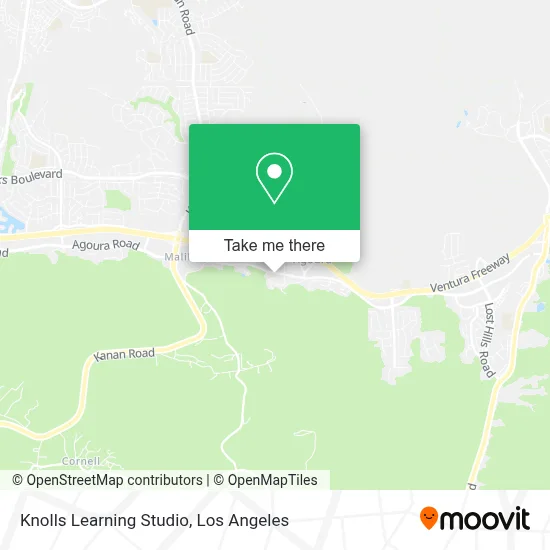 Knolls Learning Studio map
