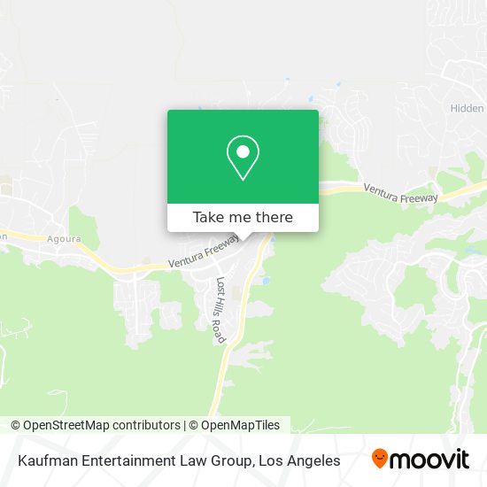Mapa de Kaufman Entertainment Law Group