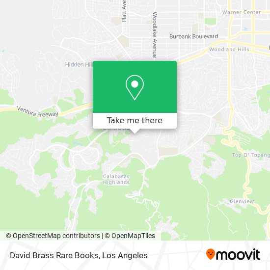 David Brass Rare Books map