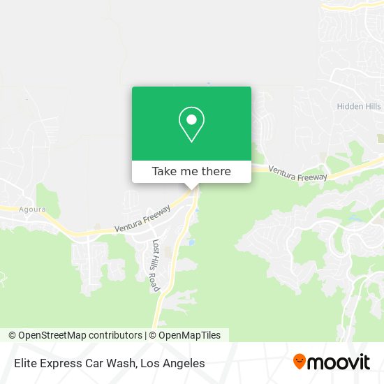 Elite Express Car Wash map