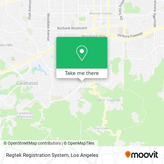 Regtek Registration System map